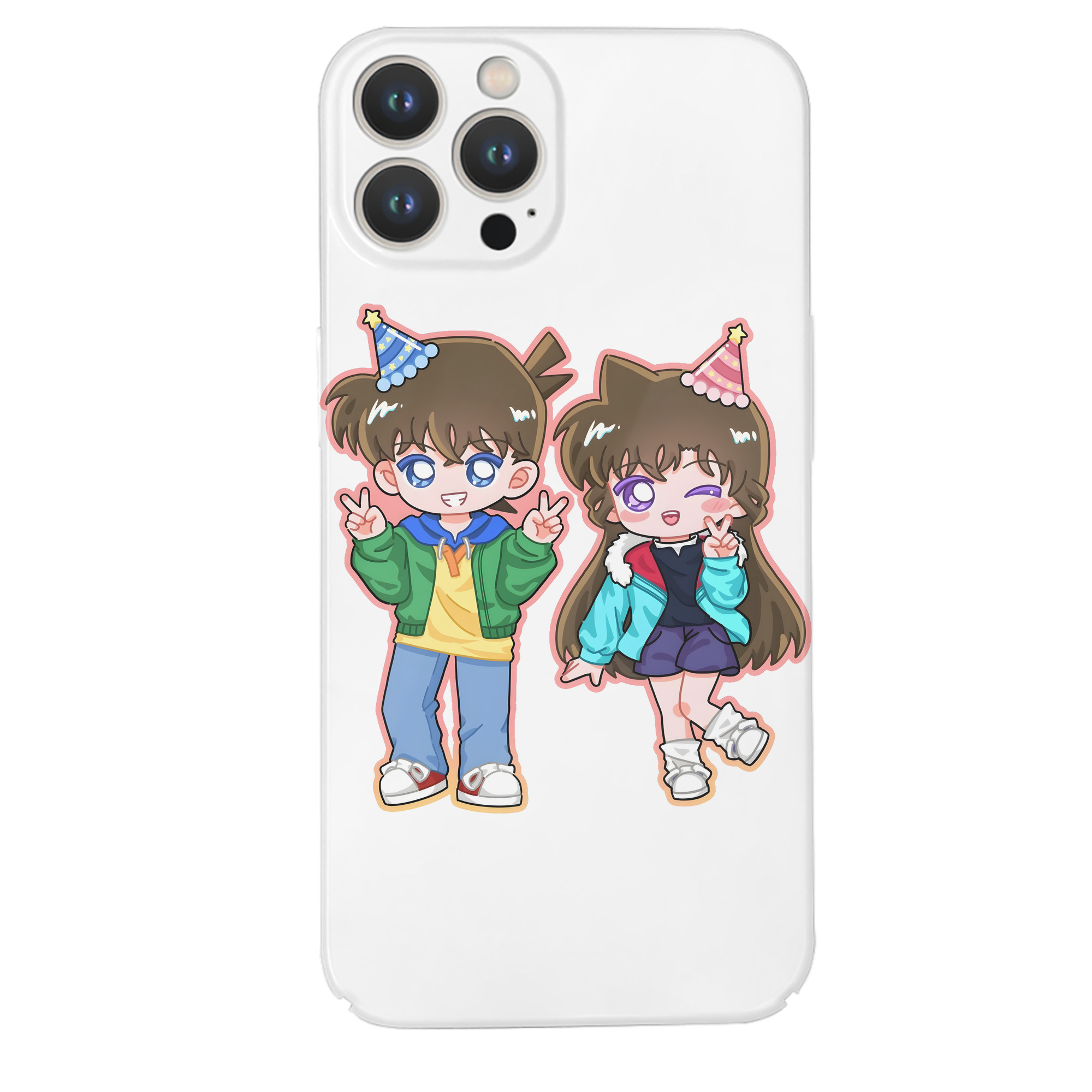 （画像用） 名探偵コナン 毛利 蘭 もうり らん、モーリ ラン Detective Conan Rachel Moore 【iPhone 14シリーズ対応】ハードケース